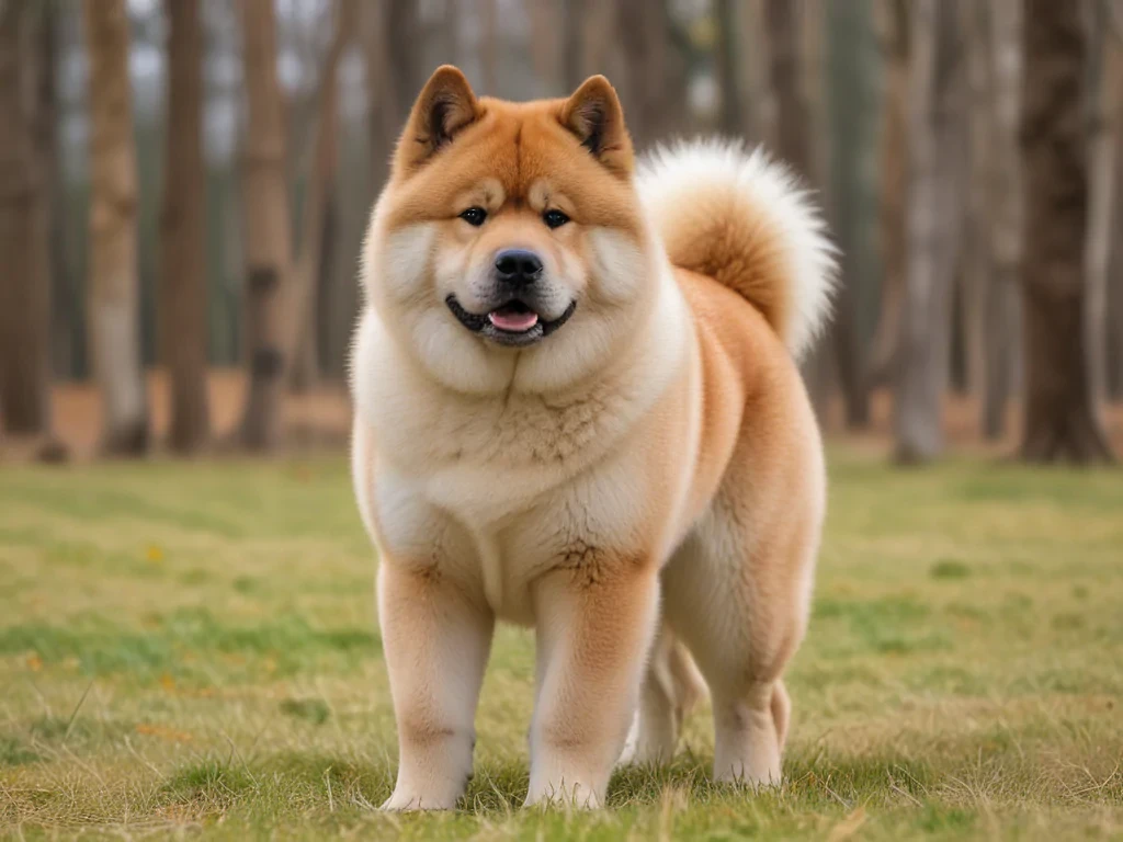 akita chow dog breed