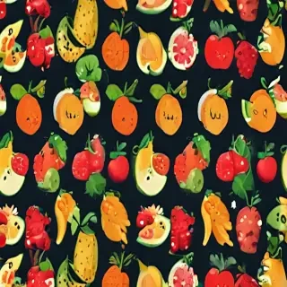 cute fruit backgrounds