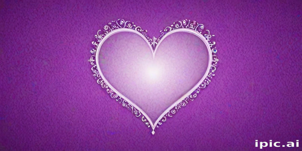 heart purple wallpaper