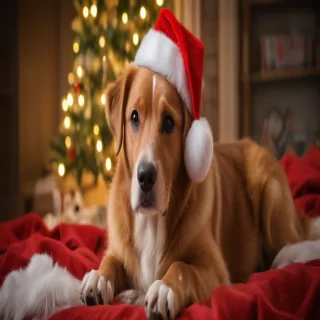 dog christmas photos