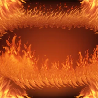 background on fire