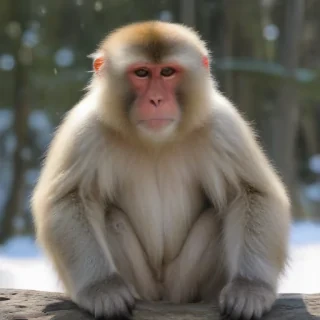 snow monkey