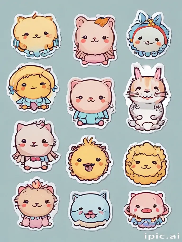 stickers clipart