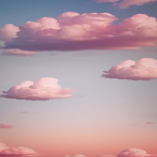 pink clouds background