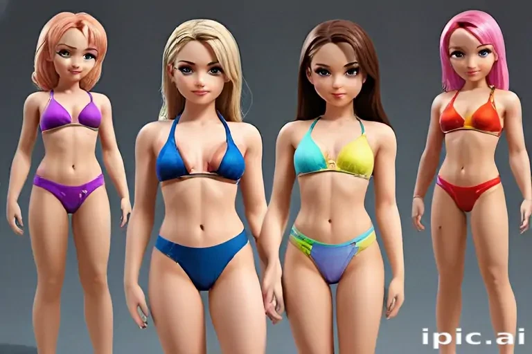 ai girls bikinis