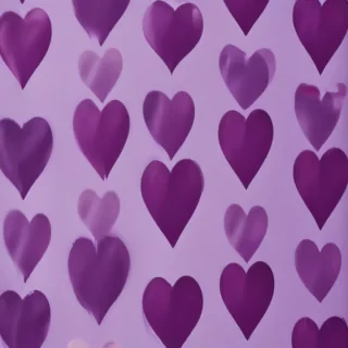 purple heart pattern wallpaper