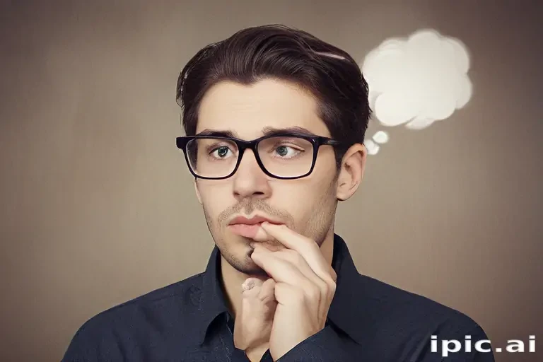 thinking person