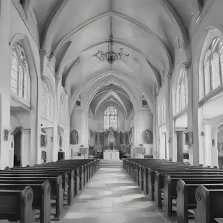 church drawing