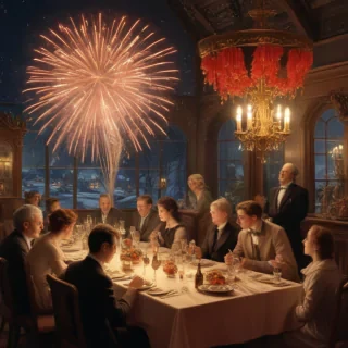 vintage new years images