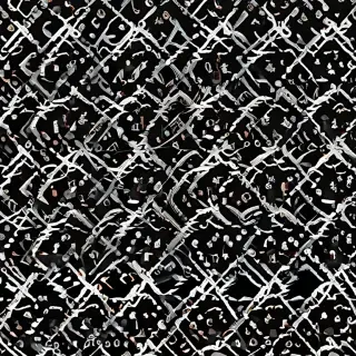 black with white pattern