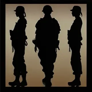 soldier silhouette