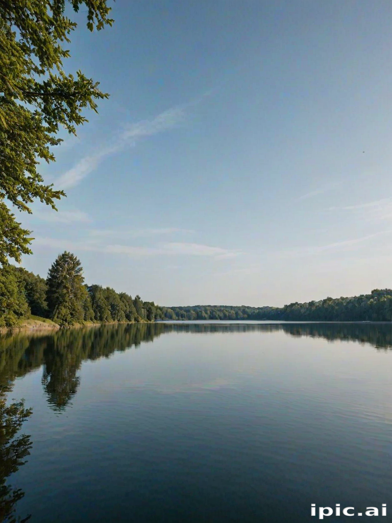 background lake