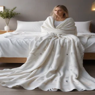blanket mockup