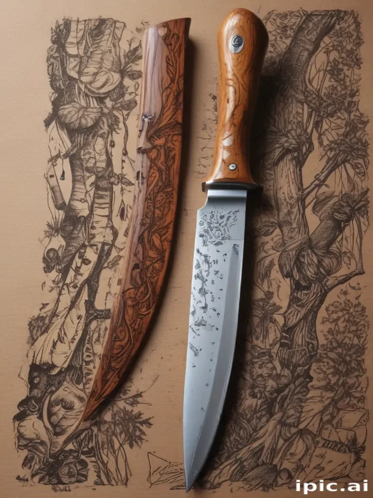 knife drawings