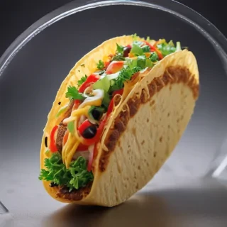 transparent taco