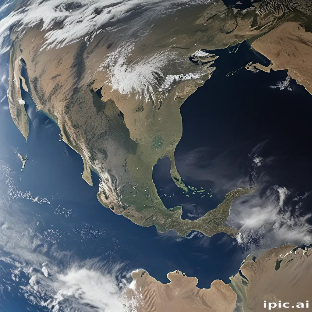 earth from space