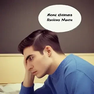 thinking person