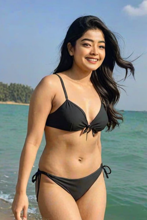 rashmika mandanna in bikini