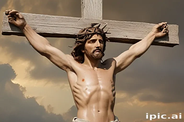 pics of jesus on the cross