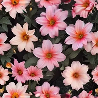 aesthetic flower backgrounds