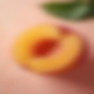 peach background aesthetic