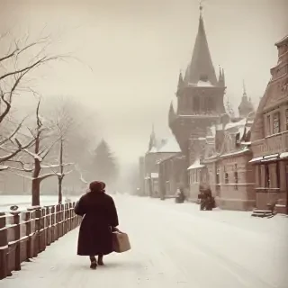 vintage winter images