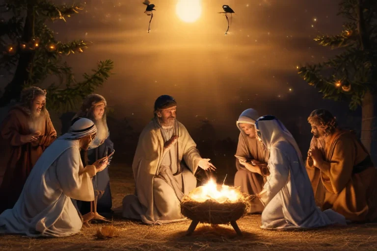 merry christmas nativity images free