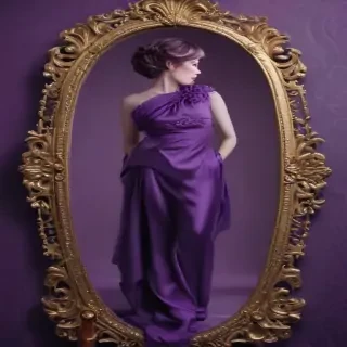purple cute