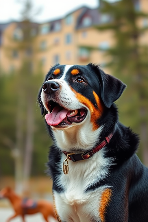 greater swiss mountain dog