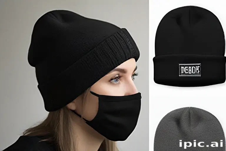 beanie mock up