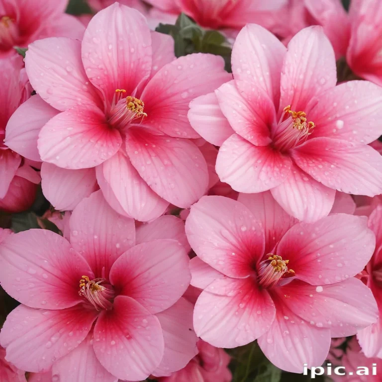pink flower background