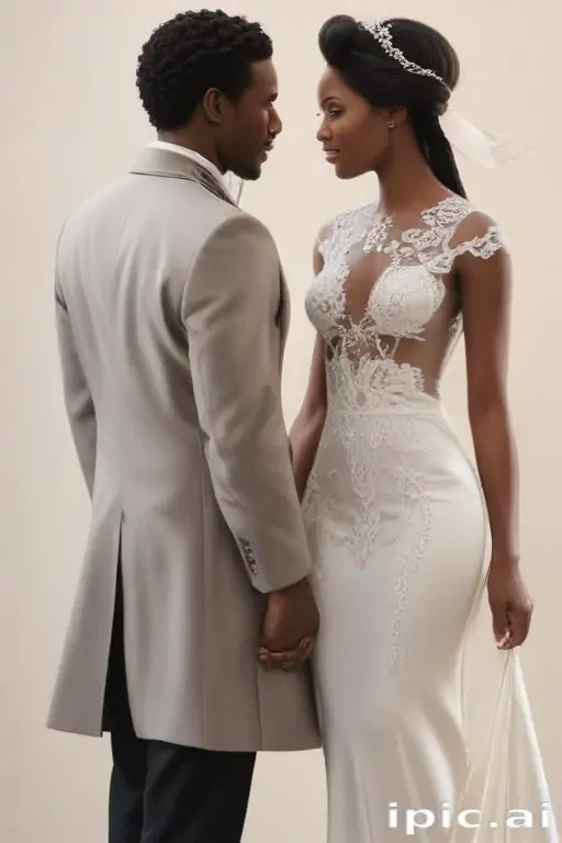 black couple holding hands
