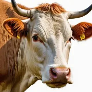 cow head png