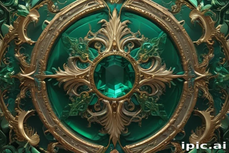 emerald green bg