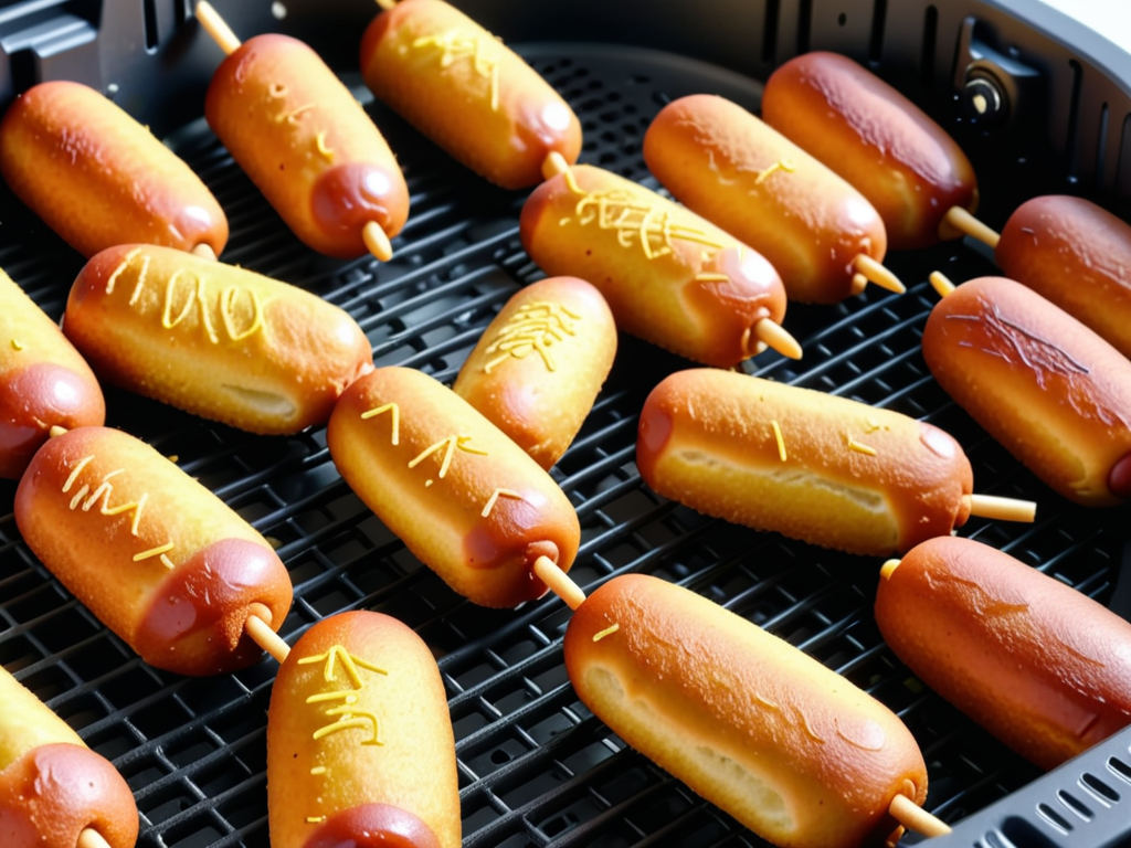 how long to cook mini corn dogs in air fryer
