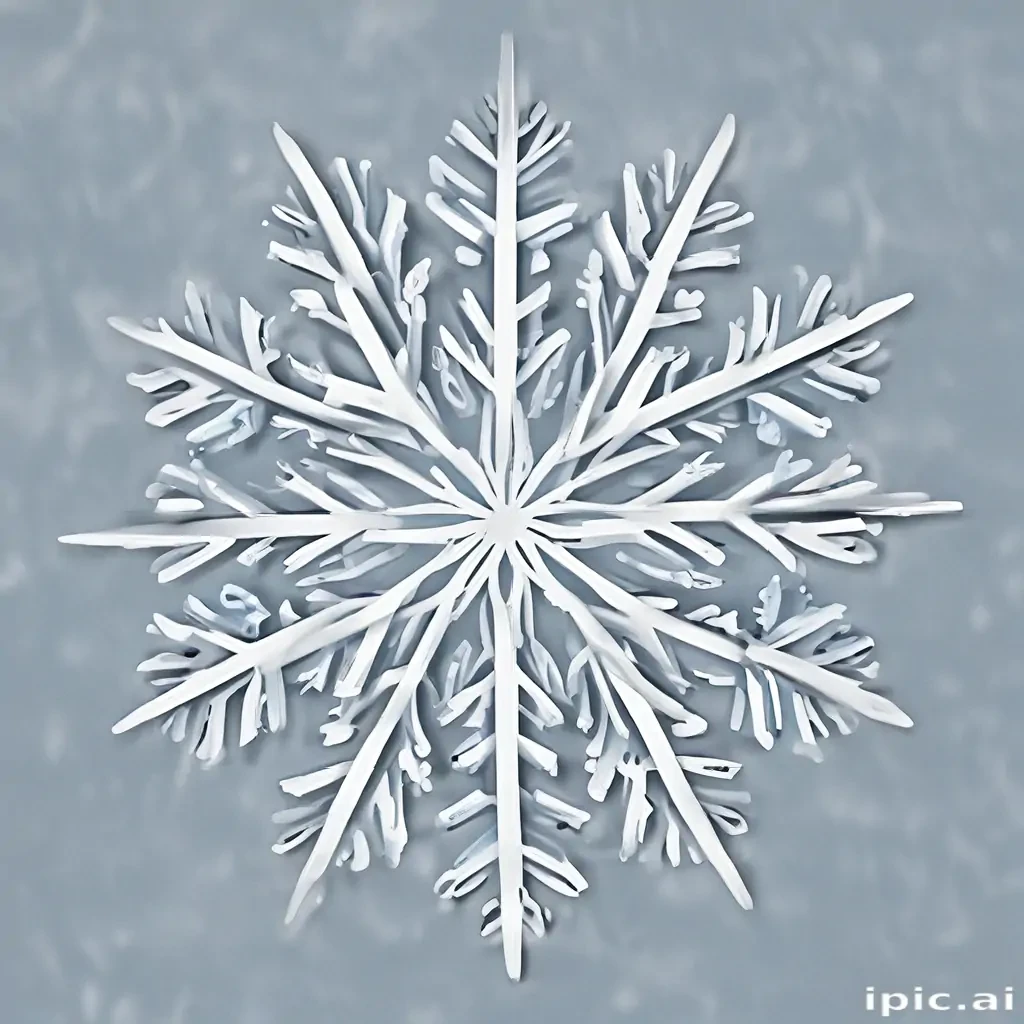 snowflake clipart free