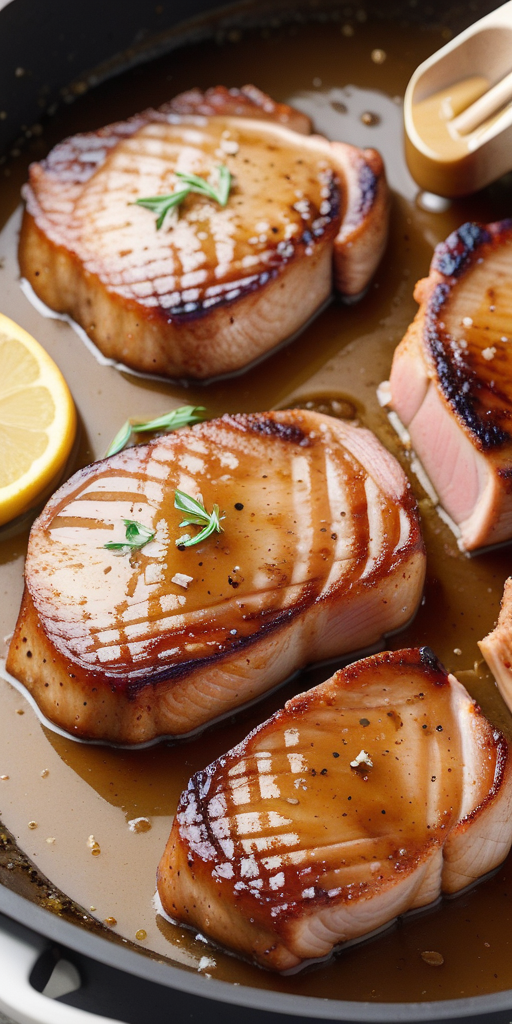 3-ingredient brown sugar pork chops
