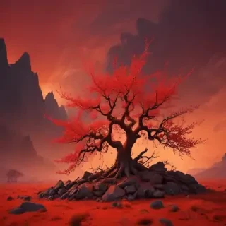 aesthetic red bg
