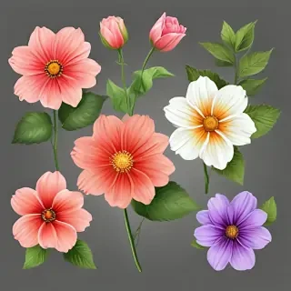 flower clipart transparent background