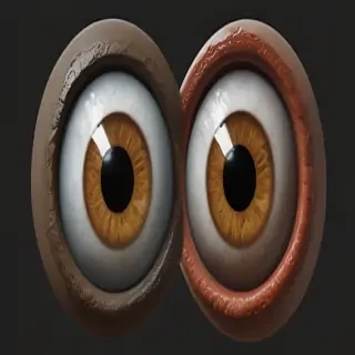 realistic eyeball png