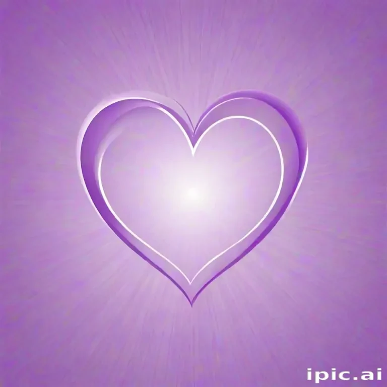 light purple heart wallpaper