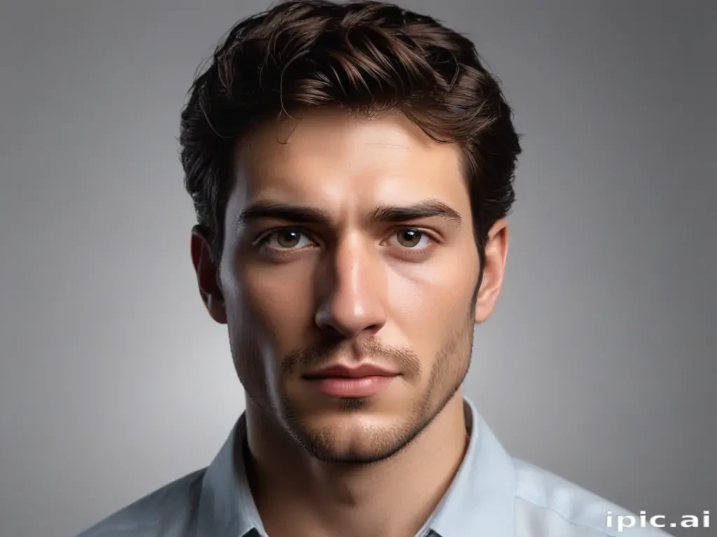 man transparent background