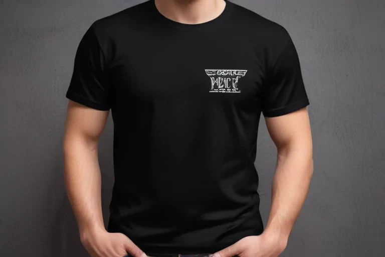 black mockup t shirt