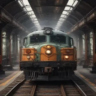 train transparent