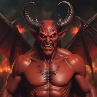 photo of satan