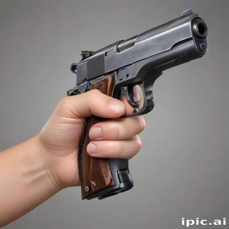 hand with gun png