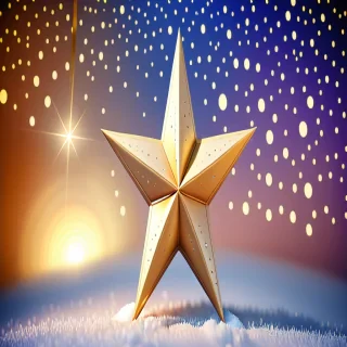 christmas star image