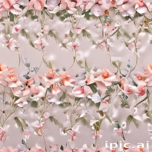 light floral background