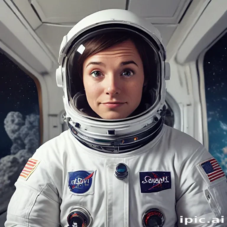 astronaut cartoon
