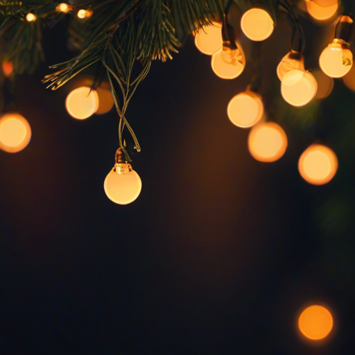 christmas lights iphone wallpaper